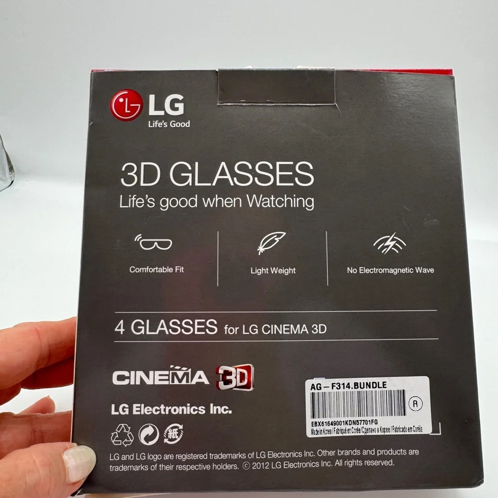LG Cinema 3D Glasses Set
